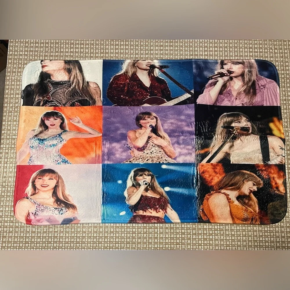 Taylor Swift Eras Tour Bathroom Bath Mat Rug Collage Multicolor New in Package